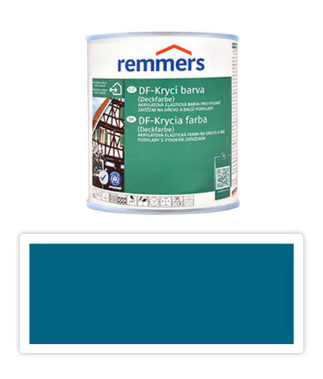 REMMERS DF - Krycia farba  0.1 l Friesenblau / Modrá
