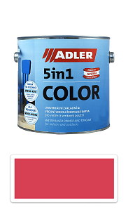 ADLER 5in1 Color - univerzálna vodou riediteľná farba 2.5 l Rosé / Ružová RAL 3017