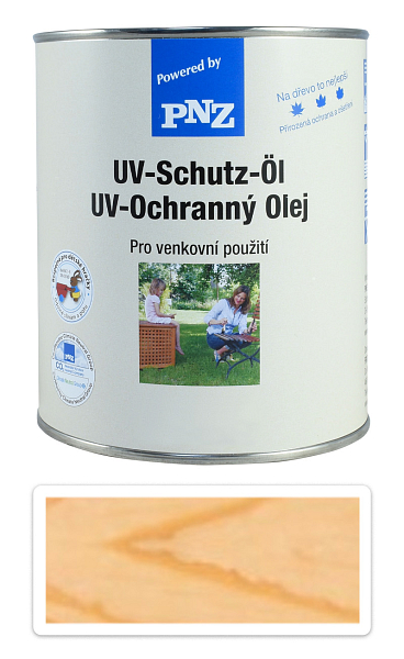 PNZ UV Ochranný olej pre exteriéry 0.75 l Bezfarebný