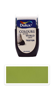 DULUX Colours of the World - matná krycia maliarska farba 0.03 l Zelený ostrov vzorka