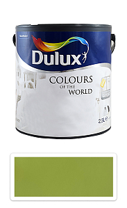 DULUX Colours of the World - matná krycia maliarska farba do interiéru 2.5 l Zelený ostrov
