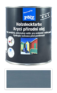 PNZ Krycí prírodný olej 0.75 l Taubenblau / Holubia modrá