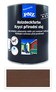 PNZ Krycí prírodný olej 2.5 l Mittelbraun / Stredná hnedá
