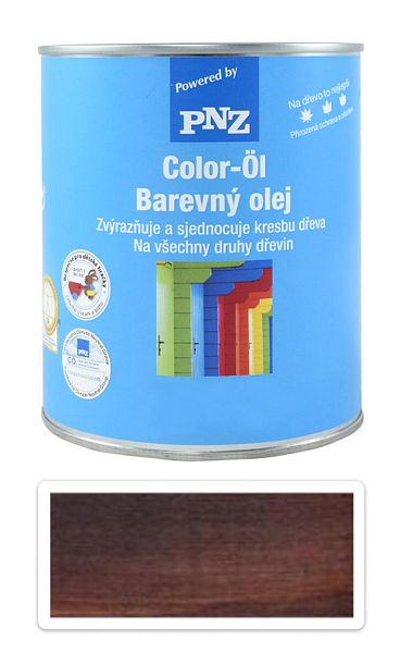 PNZ Farebný olej 0.75 l Merbau