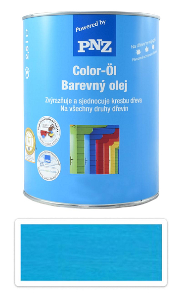 PNZ Farebný olej 2.5 l Kryštálovo modrý