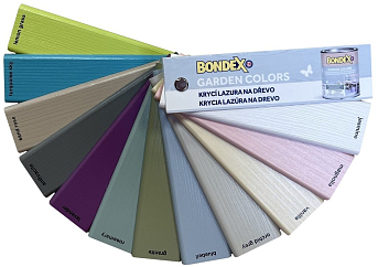 BONDEX Vzorkovník Garden Colors - vejár