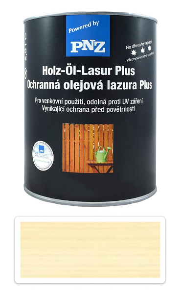 PNZ Ochranná olejová lazúra Plus 2.5 l Bezfarebný