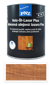 PNZ Ochranná olejová lazúra Plus 2.5 l Orech