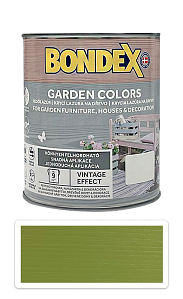 BONDEX Garden Colors - dekoratívna silnovrstvová lazúra na drevo, betón a kov 0.75 l Lemon Grass
