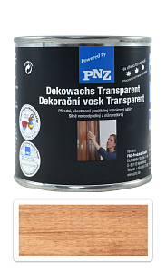 PNZ Dekoračný vosk Transparent 0.25 l Orech