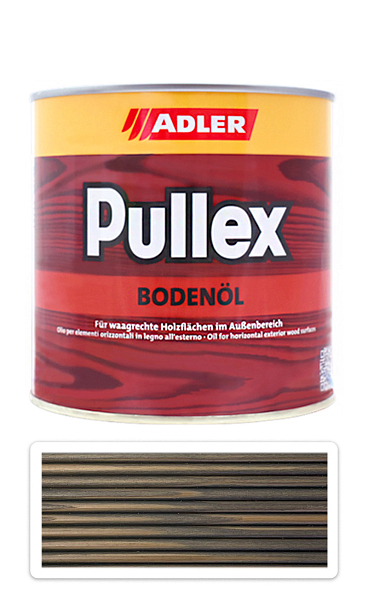 ADLER Pullex Bodenöl - terasový olej 0.75 l Tmavosivý