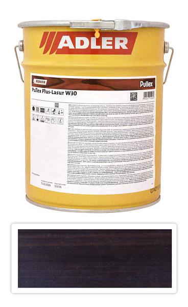 ADLER Pullex Plus Lasur - lazúra na ochranu dreva v exteriéri 9.5 l Wenge 50423