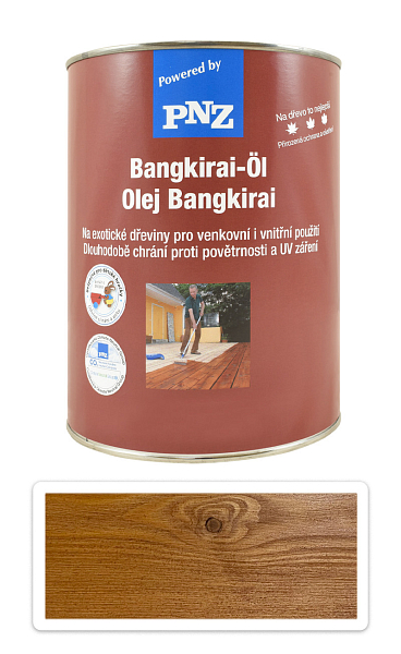 PNZ Špeciálny olej na drevo do exteriéru 2.5 l Bangkirai svetlý
