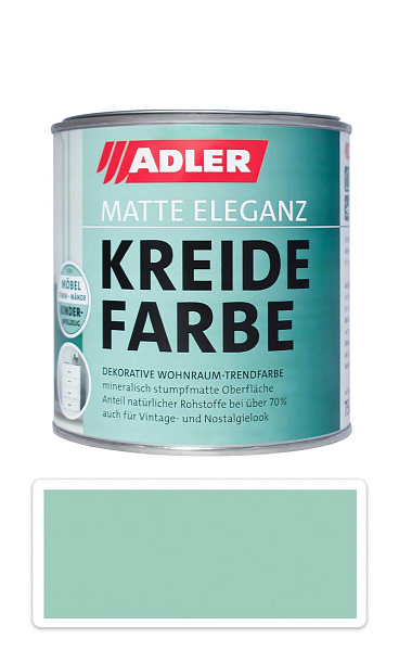ADLER Kreidefarbe - univerzálna vodou riediteľná kriedová farba do interiéru 0.375 l Wanderkarte