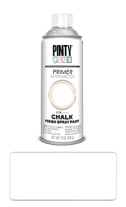 PINTYPLUS CHALK - základ v spreji na kriedovú farbu na rôzne povrchy 400 ml Biely CK820