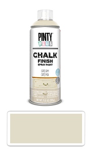 PINTYPLUS CHALK - kriedová farba v spreji na rôzne povrchy 400 ml Krémová CK789