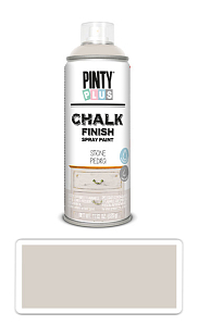 PINTYPLUS CHALK - kriedová farba v spreji na rôzne povrchy 400 ml Kamenná sivá CK791