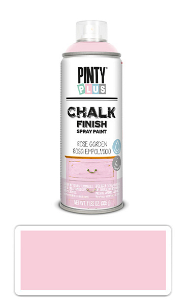 PINTYPLUS CHALK - kriedová farba v spreji na rôzne povrchy 400 ml Ružová CK793