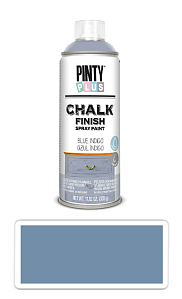 PINTYPLUS CHALK - kriedová farba v spreji na rôzne povrchy 400 ml Modrá indigo CK795