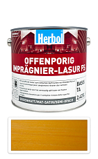 HERBOL Offenporig Impragnier-Lasur FS - impregnačná lazúra na drevo 2.5 l Jaseň
