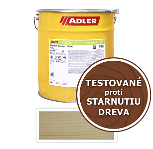 ADLER Lignovit Interior UV 100 - vodou riediteľná lazúra na drevo pre interiéry 22 l Prírodná 53229