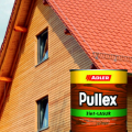 Profesionálne matná lazúra na drevo v exteriéri Pullex 3v1